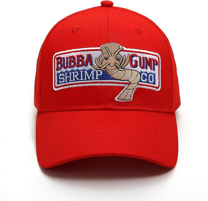 Bubba Gump Shrimp Hat Shrimp Co. Embroidered Adjustable Cotton Forest Gump Caps Unisex