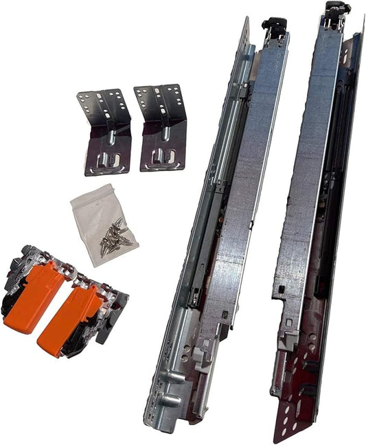 BLUM Tandem Plus BLUMOTION - Complete set of drawer slides, 563H, locking devices, rear mounting brackets and screws (for front frame or frameless application)