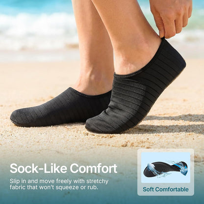 Water Shoes for Women Men Quick-Dry Aqua Socks Swim Beach Outfits Barefoot Yoga Exercise Wear Sport Accessories Pool Camping Must Haves River Hiking Adult Youth Size