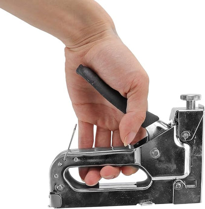 Manual Nail Guns Fast Nailing Heavy Duty Staple Gun for Furniture Leather Wooden Cases