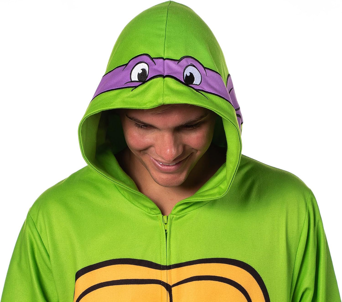 INTIMO Teenage Mutant Ninja Turtles Adult Costume Union Suit Pajamas For Men and Women