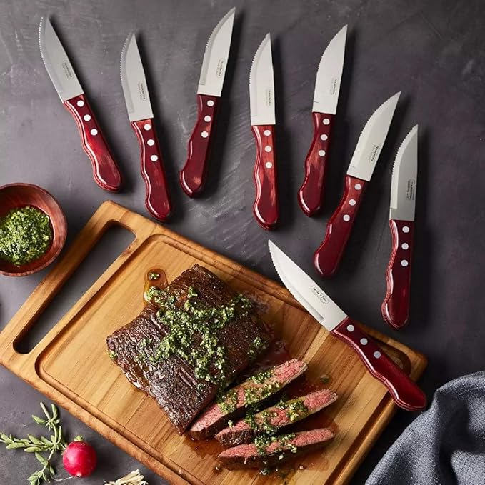 Tramontina Porterhouse Stainless Steel Steak Knife Set