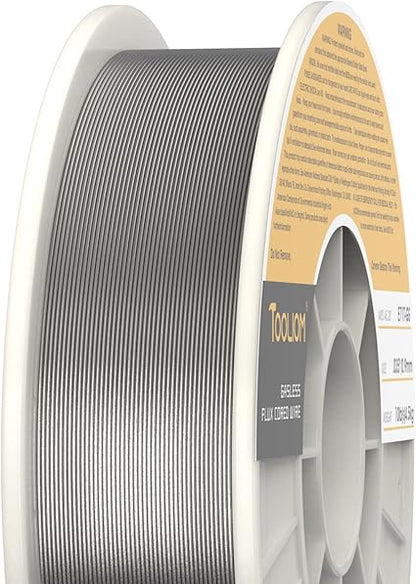 TOOLIOM E71T-GS .035" Diameter 10-Pound Spool Flux Core Self-shielded Carbon Steel MIG Welding Wire
