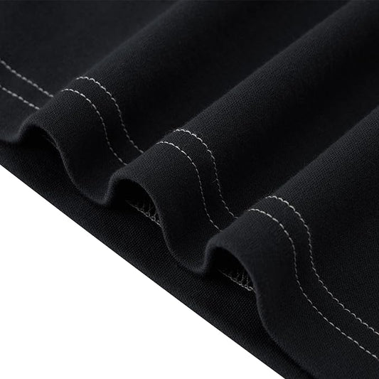 WORKWEYA FR Shirts for Men 6.5 oz Flame Resistant Long Sleeve Henley Shirt NFPA 2112/CAT2
