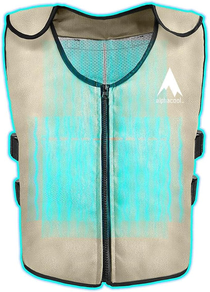 Ice Vest for Men and Women Adjustable Cooling Vest with Ice Packs