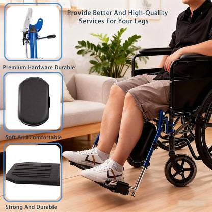 Wheelchair Lift Leg Rest?Wheelchair Foot Rest?Drive Wheelchair Parts ?for Standard Wheelchairs?1pair?
