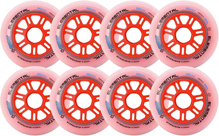 Skateboard Wheels 68-Pack 85A Inline Roller Skate Wheels Indoor  Roller Roller Skate Wheels Indoor Roller Blade Skating Wheels for Roller Blade Wheel ReplacementOutdoor