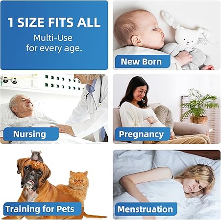 Bed Pads with Adhesive Strip 30"x36" Thicken Elderly Adults Incontinence Underpads Disposable,Heavy Duty Absorbent Chucks Waterproof,XL Extra Large Puppy Pee Training Pad25 Pads
