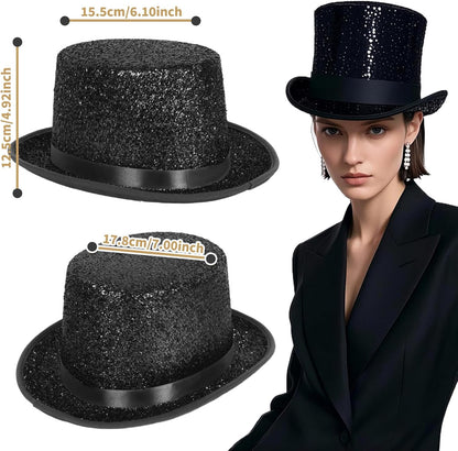 Shiny Magician Top Hat, Adult