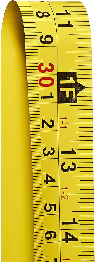 Benchmark - 33 FT Tape Measure with Large Magnetic Claw Tip - Inches and Centimeters