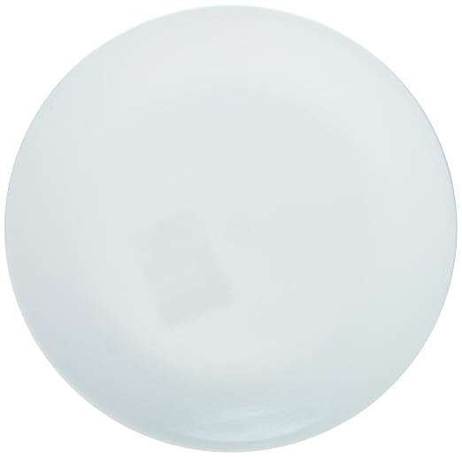 Corelle White Winter Frost Plates Dinner 10-14" Dia. (Pack of 6 Plates)