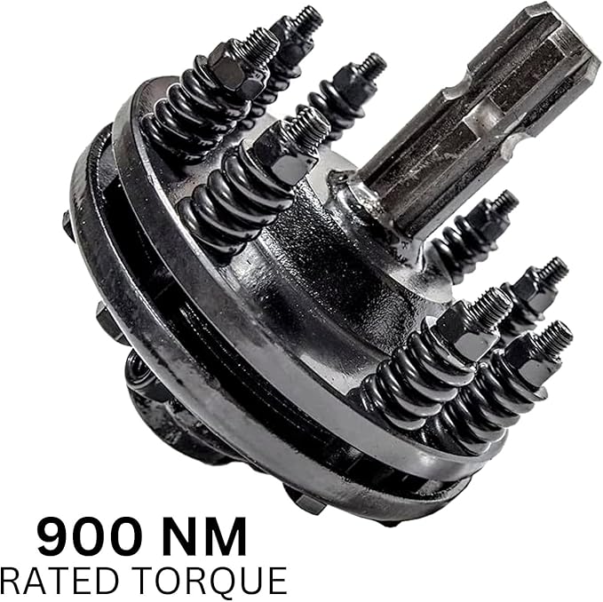 Jeremywell Tractor PTO, Rotary Cutter Slip Clutch 1-3/8''x 6-Spline Both Ends, Easily Add on PTO Drive line