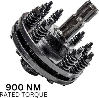 Jeremywell Tractor PTO, Rotary Cutter Slip Clutch 1-3/8''x 6-Spline Both Ends, Easily Add on PTO Drive line