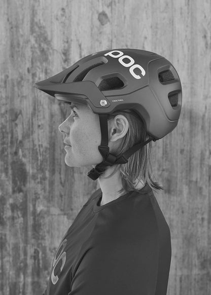 POC Tectal Bicycle Helmets Uranium Black Size Large 59/62