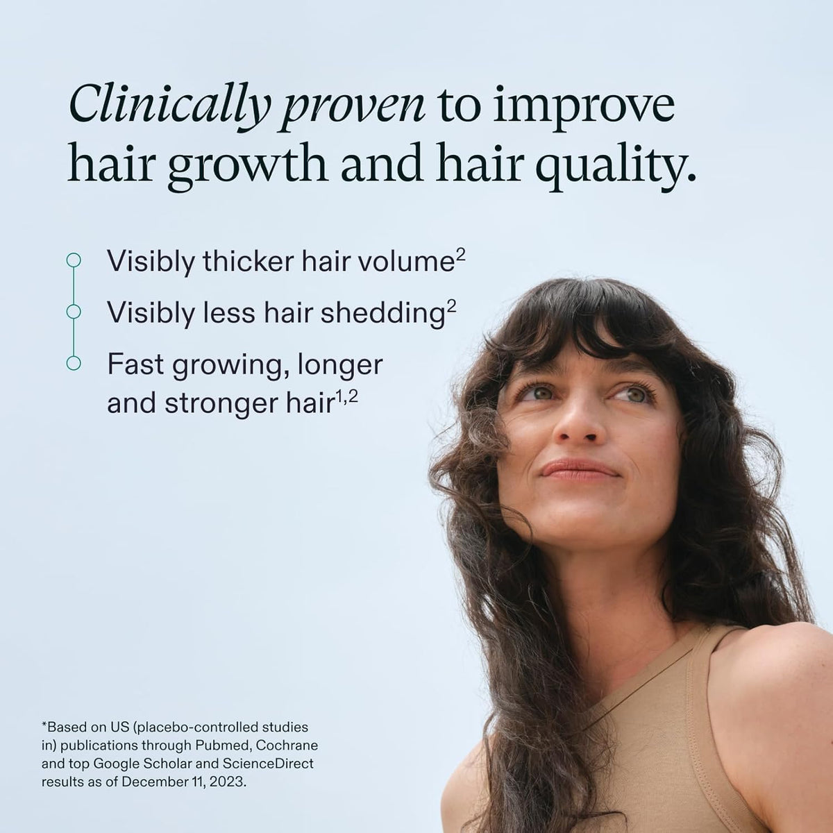 Nutrafol Women's Hair Growth Supplements, Ages 18-44, Clinically Tested for Visibly Thicker and Stronger Hair, Dermatologist Recommended - 1 Month Suppl
