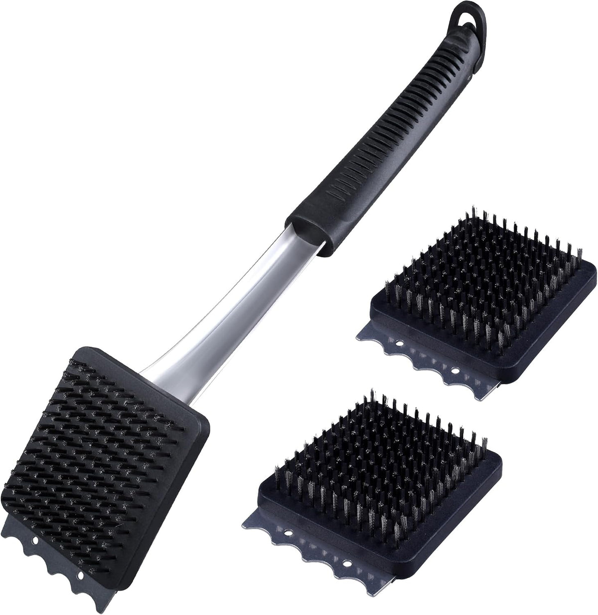 Grill Cleaner Brush/Scraper for BBQ, Griddle, Grills, Cookout Tool, 3 Head for Replacement (Handle Not Included)