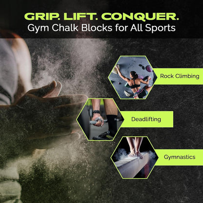 Rage Fitness Gym Chalk Block, 2 oz