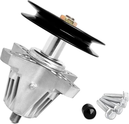 Replacement 918-06980 Spindle Fits for Cub Cad et 50" Deck Mower - Spindle Assembly Compatible with Troy Bilt Super Bronco 50 Mustang 50 ZTR, Cad RZT LX 50 Mower, with Grease Fitting,Replace 618-06980