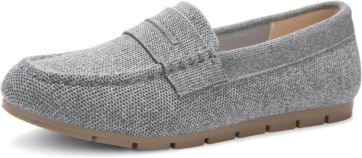 Vespiero Loafers for Women Comfortable Slip on Work Flats Shoes Womens Dressy Casual Walking Shoes