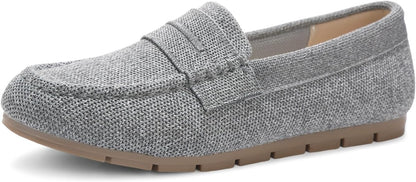Vespiero Loafers for Women Comfortable Slip on Work Flats Shoes Womens Dressy Casual Walking Shoes