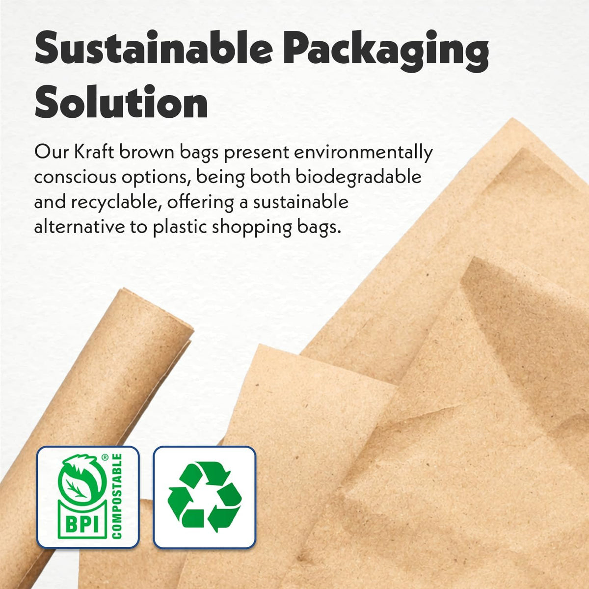 Duro Bag 1# Dubl Life SOS Bag 30# Recycled Kraft FSC (100 Pack)