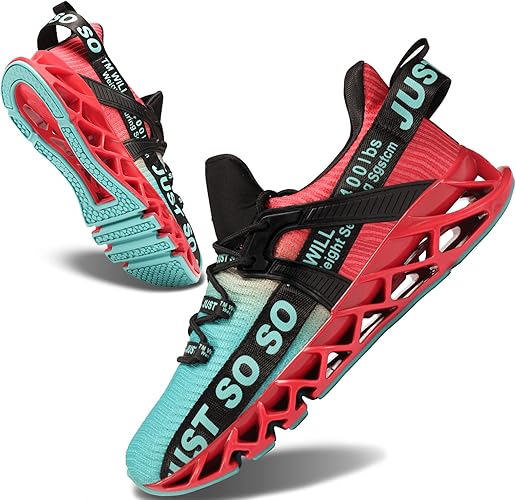 COKAFIL Mens Running Shoes Walking Athletic Blade Tennis Shoe