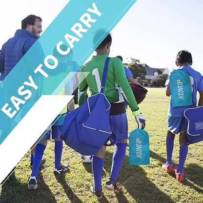 Kids Soccer Goal for Backyard, 53, 64, 95FT Easy Foldable Soccer Practice Net with Portable Carrying Bag for Toddler Youth Adult Soccer Training Equipment Outdoor Sports Game