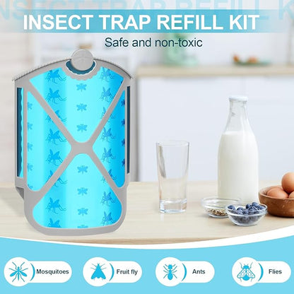 Insect Trap Refill Kit, Compatible with ZEVOM364A (6Pcs)