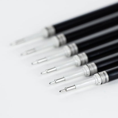Pentel Refill Ink - for EnerGel Gel Pen, 0.7mm Needle Tip, Fine, Black Ink, Pack of 6 Refills (LRN7-6A)