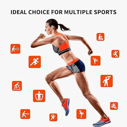 COOSPO H9Z Heart Rate Monitor Chest Strap, HRM Monitor HR ZonesCalories Burned, Heart Rate Monitor Chest Sensor with Rechargeable Battery