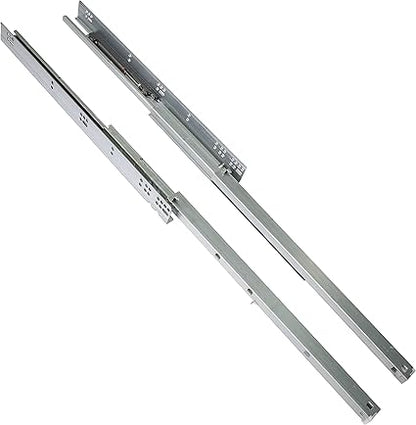 Pair of DTC 18" (457mm) Undermount Drawer Slides for 58(16mm) Thick Drawer Boxes, Silent Undermount Drawer Glides, Full Extension, Soft-Close