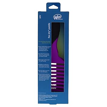 Wet Brush Pro Flex Dry Paddle Brush - Purple 1 Pc