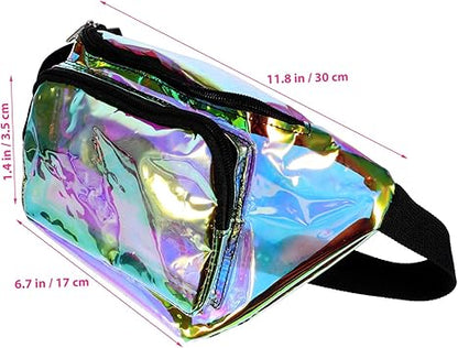 Fanny Pack for Girls Fashionable Chest Pack Double Zipper Practical and Portable for Daily Use