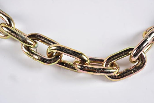 Hi-Gear Long Shank J Hook Tow Chain 516" x 10' w RTJ Cluster  Grab Hook 5400 lbs WLL