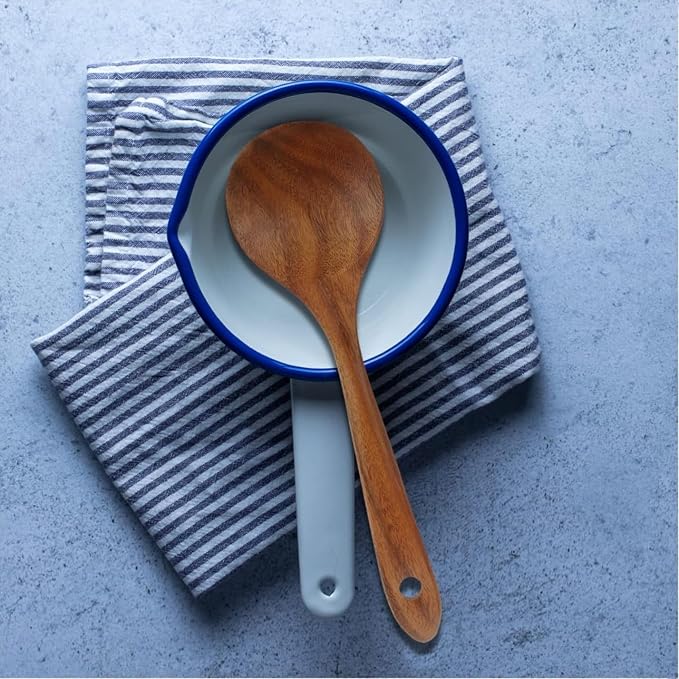 Wooden Mixing Spoon for Stirring Combining and Serving Food Kitchen Utensil