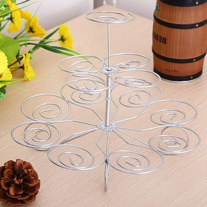 Detachable 3 Tier 13 Cupcake Stand Party Decoration Dessert Holder Birthday Party Wedding Decorating Tools Kitchen Accessories