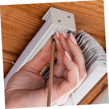 Window Curtain Track Connector Versatile Extension Joints for Direct Rail Curtains Design for Use Easy to Install