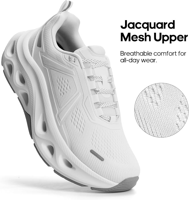 These NORTIV 8 athletic shoes offer great cushioning, breathability, and traction for all-day comfort during your workouts and daily activities.