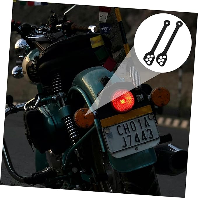 PRETYZOOM Motorcycle Rear Drop Lowering Shock Absorber Compatible Adjust Rear Suspension Metal Construction Comfortable Ride