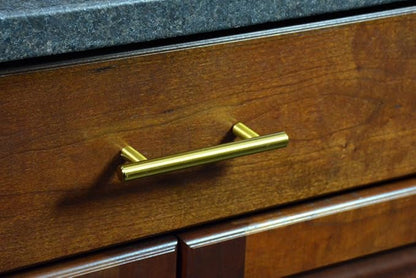 CKP Brand 3489-3-12 in. (89mm) Steel Bar Pull, Amber Gold