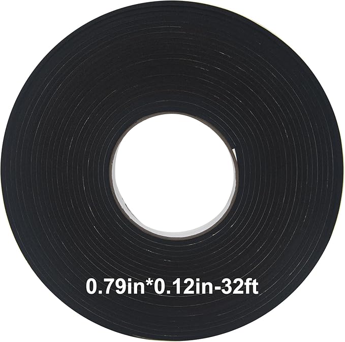 Hat tape size reducer, 32ft EVA foam hat size reducer insert, self-adhesive tape for hats, cowboy hats, caps and helmets