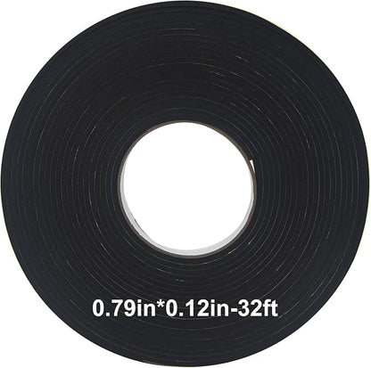 Hat tape size reducer, 32ft EVA foam hat size reducer insert, self-adhesive tape for hats, cowboy hats, caps and helmets