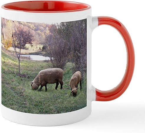 CafePress Autumn Grazing Mug 11 oz (325 ml) Ceramic Coffee Mug