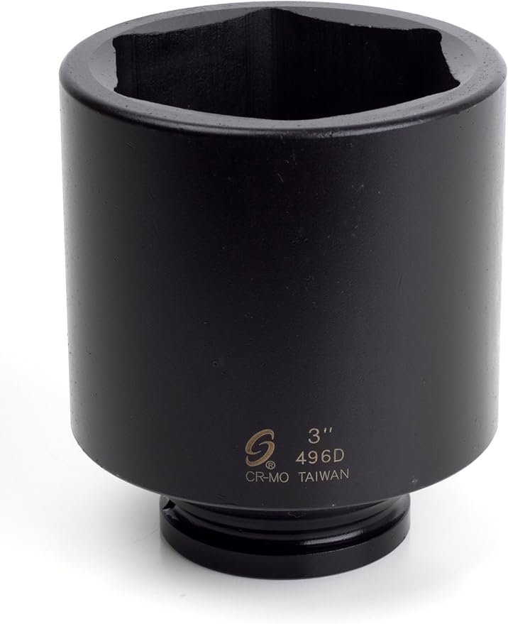 SUNEX TOOLS 496d 34-Inch Drive 3-Inch Deep Impact Socket