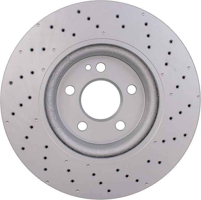 TRQ Front Brake Rotors Set Compatible with 2014-2019 Mercedes-Benz CLA250 2015-2020 GLA250