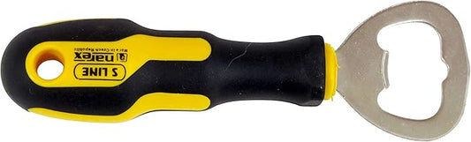 Narex 889302 Promotional Bottle Opener 5-14 Inch Long Thermoplastic Soft-Grip Handle