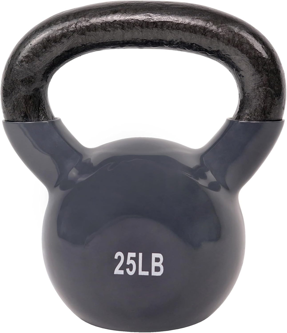 Sunny Health & Fitness Vinyl Coated Kettlebell for Strength Weight Training & Swinging Exercise - In 5, 10, 15, 20, 25 Pound