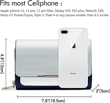 Small Crossbody Bag for Women,Cell Phone Purse Women's Shoulder Handbags Wallet Purse with Credit Card Slots