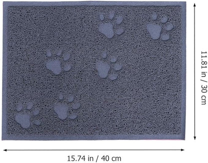 Hemobllo 30 cat Litter mat Litter mat Dog Cleaning Carpet Washable Runner Rugs Pet Cleaning Carpet Litter Tray Mat cat Litter Rug cat mats for Litter Microfiber Rug Floor cat Box