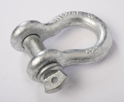 Alfa Wheels Bow Shackle for Tow Strap Hooks by 34 Alloy Steel Heavy Duty Shackles with Clevis and Anchor Screw Pins - a Must Have Accessory for Off-Road, Towing and Vehicle Recovery and Sailing